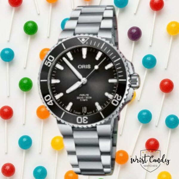 Oris Aquis Date 43.5 mm • 2024 • topstaat