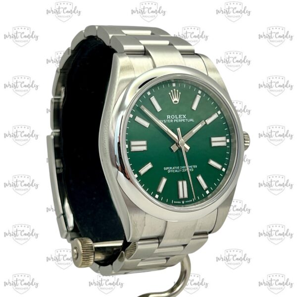 Rolex Oyster Perpetual 41 green • 🇳🇱 2024 • nieuw - Afbeelding 3