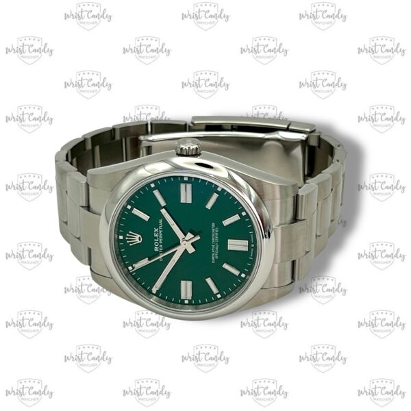 Rolex Oyster Perpetual 41 green • 🇳🇱 2024 • nieuw - Afbeelding 5