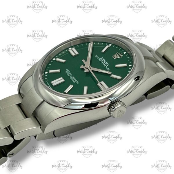 Rolex Oyster Perpetual 41 green • 🇳🇱 2024 • nieuw - Afbeelding 4